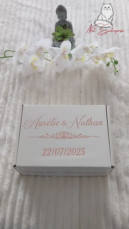 Coffret Invités Personnalisé - Collection Remerciement